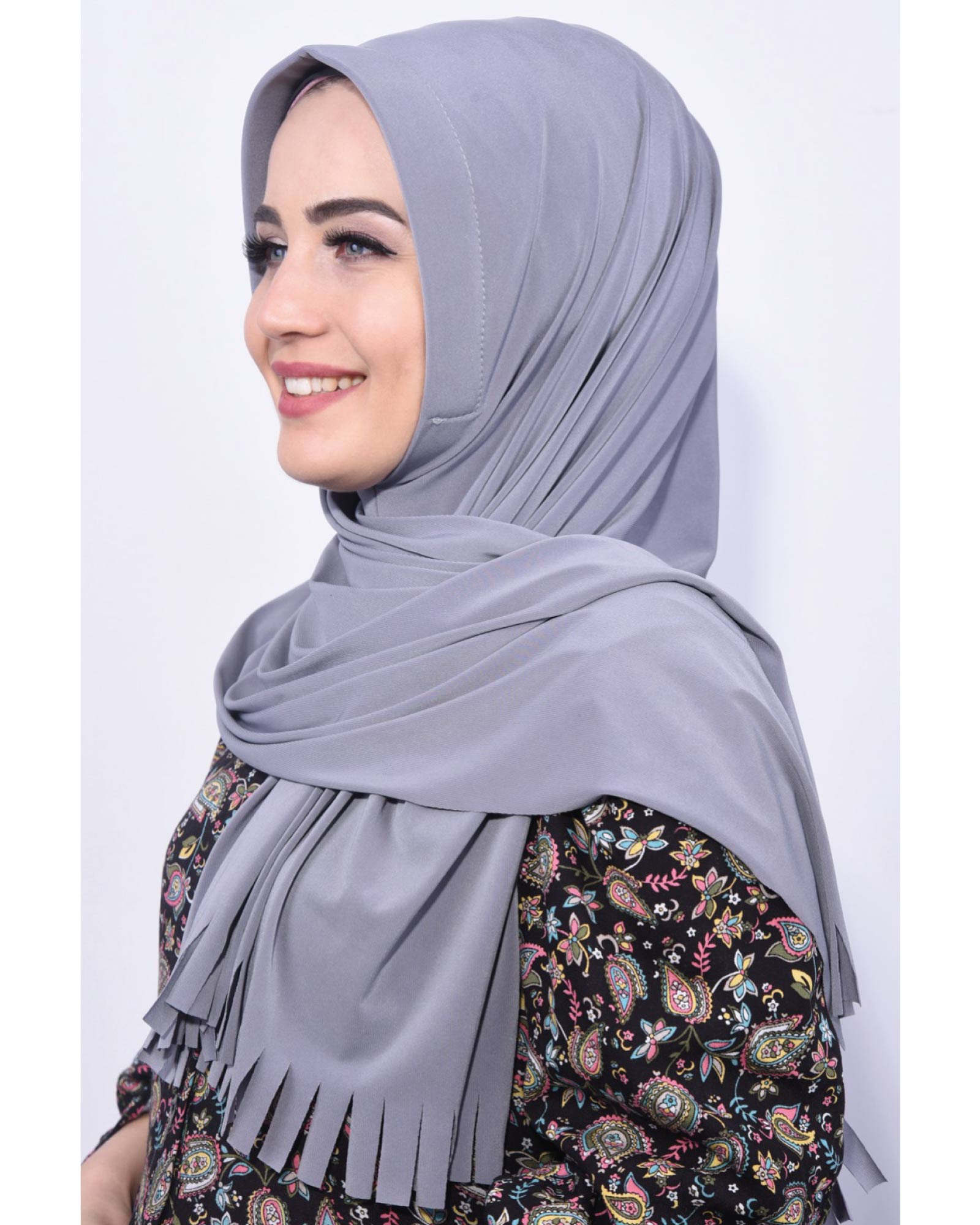 Hijab/Kopftuch Grau