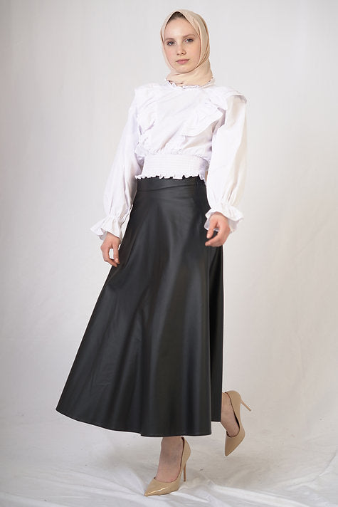 Leather Skirt - Round Shape