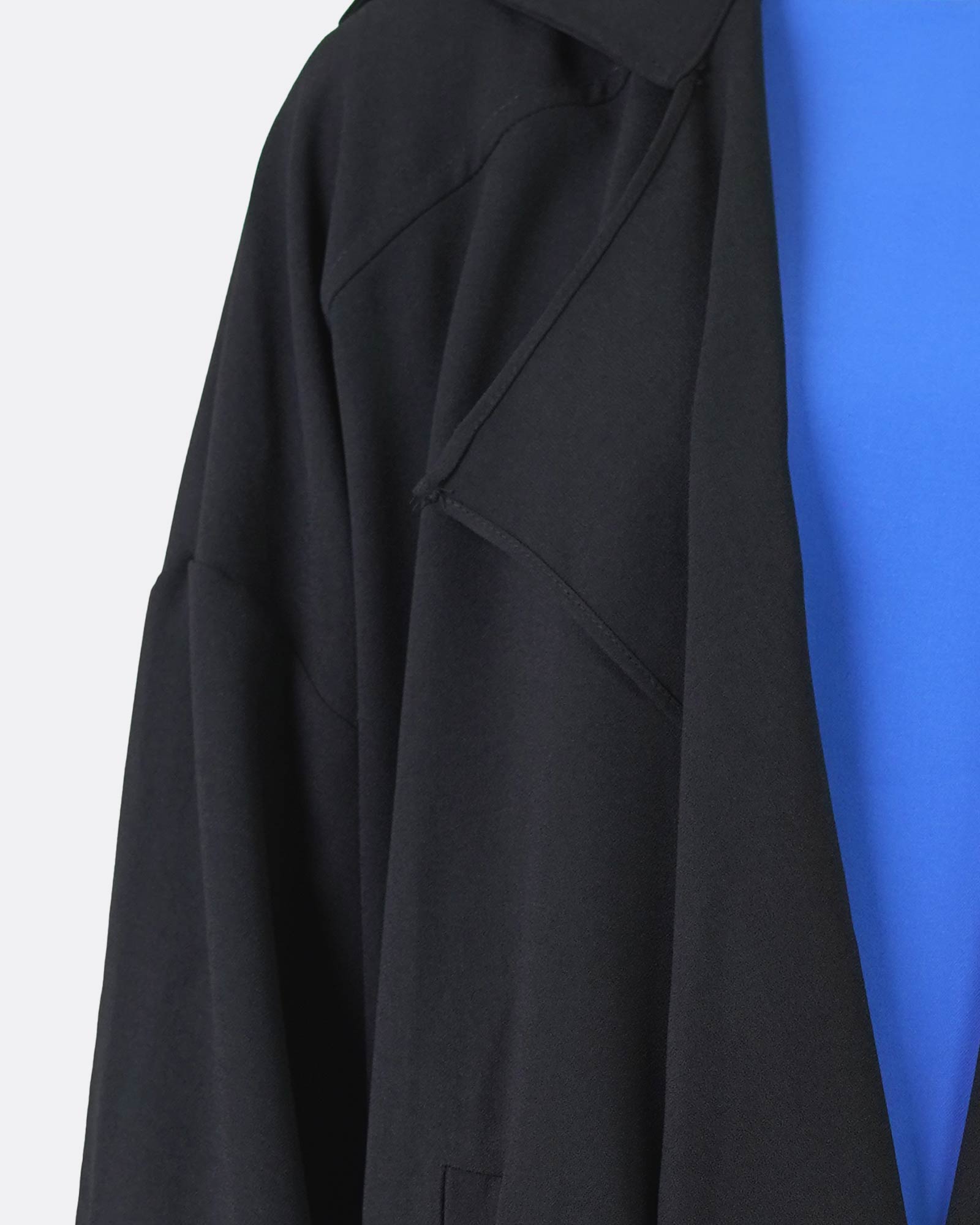 Trenchcoat mit Hochgerollten Ärmeln