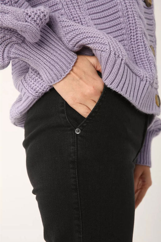 Jeans mit weitem Bein