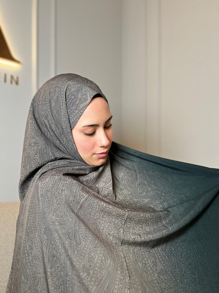 Gemusterter Relax Schal - Ultraleicht &amp; Weich