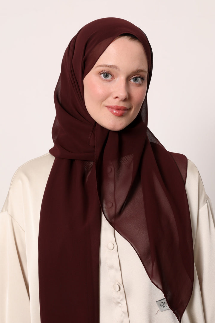 Chiffon Schal - Leicht &amp; Elegant