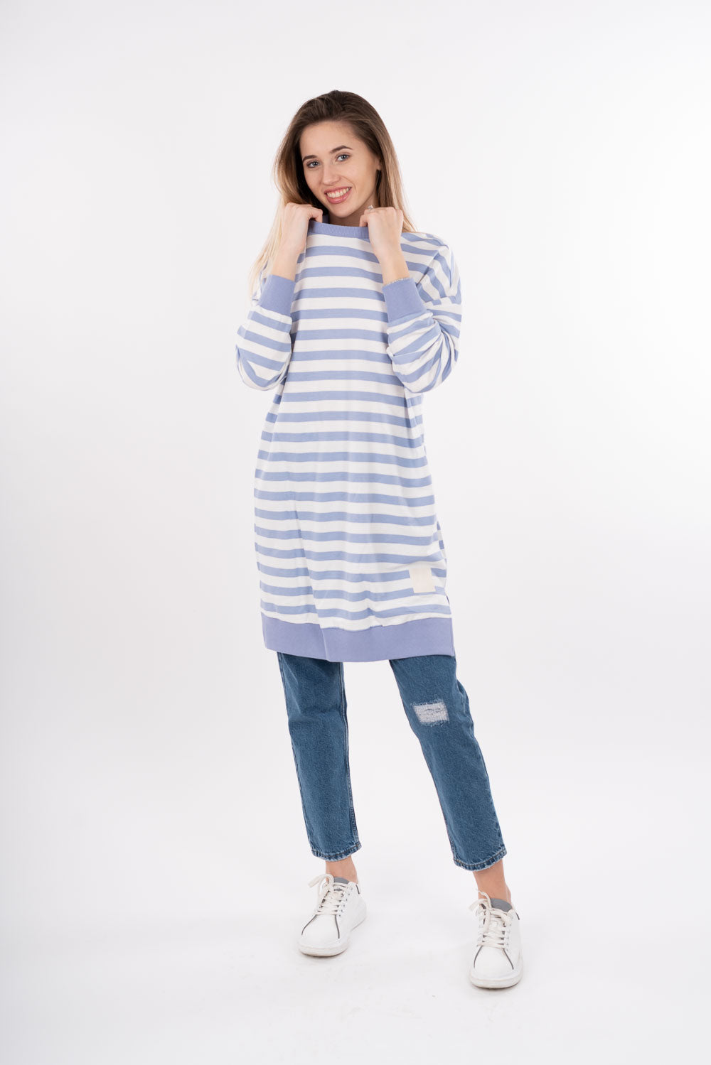 Striped sweatshirt