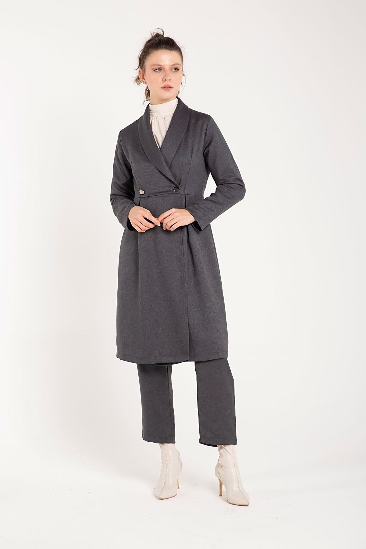 Two Piece Set - Classic Long Jackets