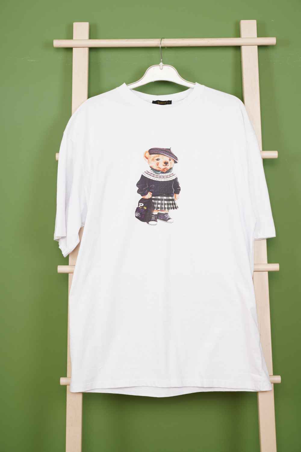 T-shirt - teddy bear pattern