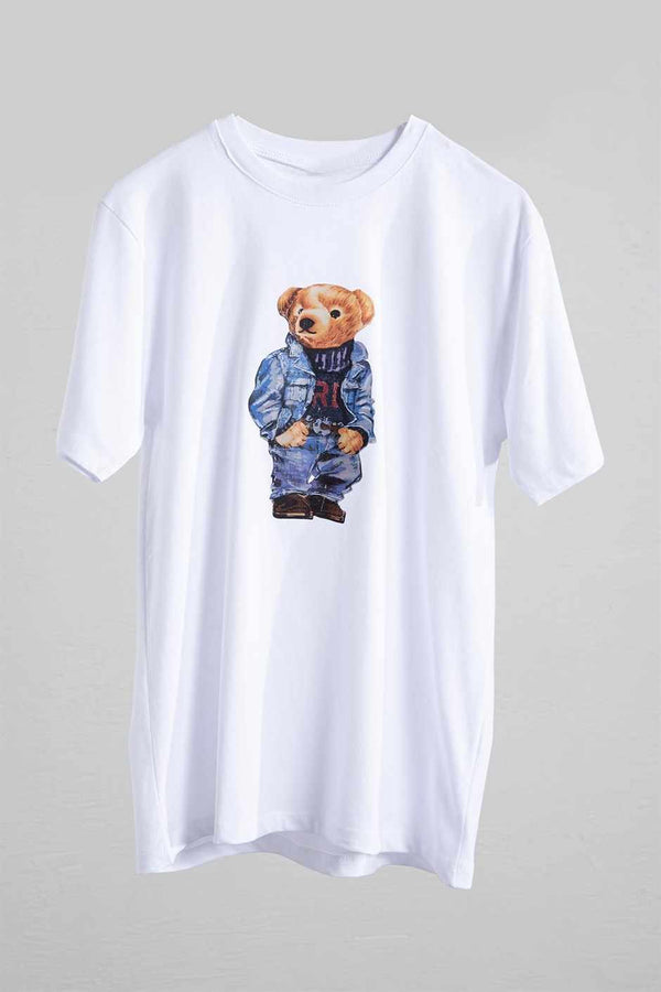 T-Shirt - Bärendruckmuster